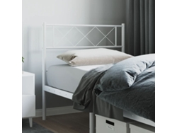 Cabecero De Metal Blanco 75 Cm
