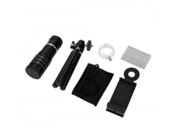 Lente Telefoto Para Teléfono (largo Focal De 12x, Óptica Hd)
