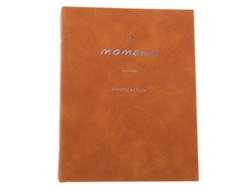 Álbum De Fotos 64 Bolsos Pu Proteção Completa Para Fujifilm Instax Mini 12 11 9 8 90 70 40 Evo Liplay Marrom