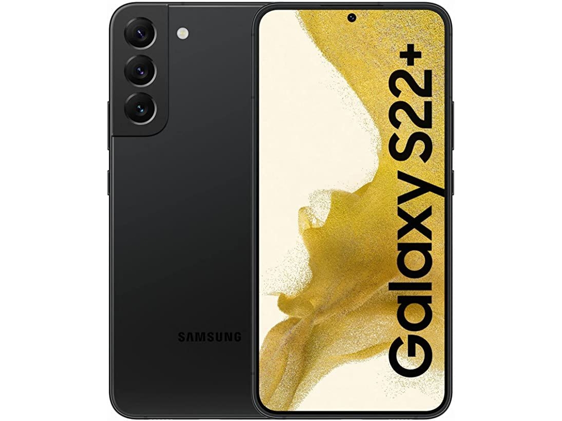 Smartphone SAMSUNG Galaxy S22+ (Reacondicionado Señales de Uso - 128 GB - Negro)