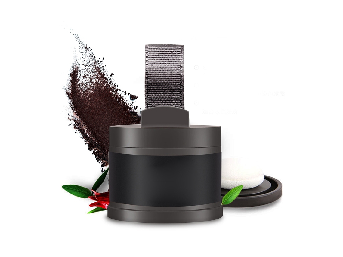 Polvo Para Línea De Cabello Shadow Cover Up Polvo Belleza Cabello Cosméticos Negro
