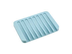 Soporte Para Jabón De Ducha De Silicona Para Baño, Bandeja De Almacenamiento Para Platos, Caja Con Ranura Para Drenaje, Jabonera, Azul NICECEE