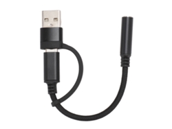 Yncm-adaptador De Cable Usb C Para Conector De Audio De 3,5mm