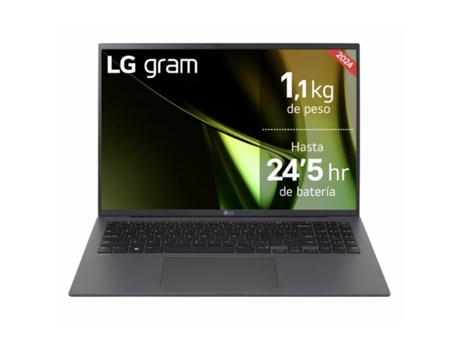 Laptop LG 16Z90S (Negro - 16 GB RAM - 512 GB SSD - 16" - Qwerty Español)