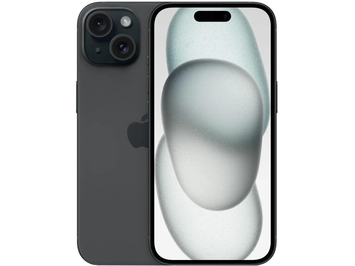 iPhone 15 APPLE (Reacondicionado Señales de Uso - 128 GB - Negro)
