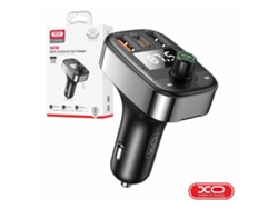 Transmisor FM Bluetooth 50 W, 2 puertos USB A/MicroSD/USB C. Encendedor Xo