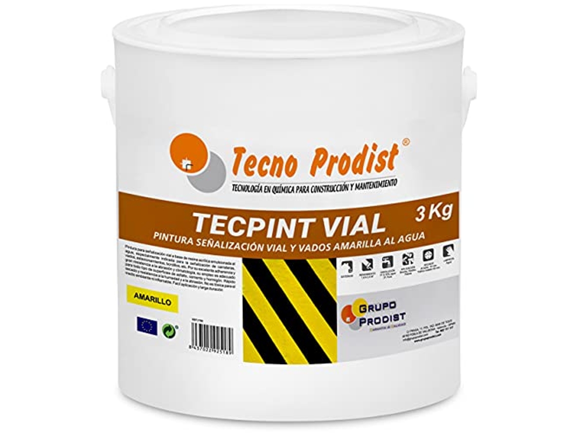 Tecpint Vial - Amarillo - 3 Kg TECNOPRODIST