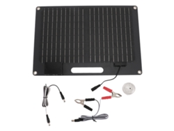 Panel Solar Portátil De 100 W, 12 V/24 V, Carga Rápida Usb, Eficiente Para Teléfonos Móviles, Portátiles, Caravanas Y Barcos.