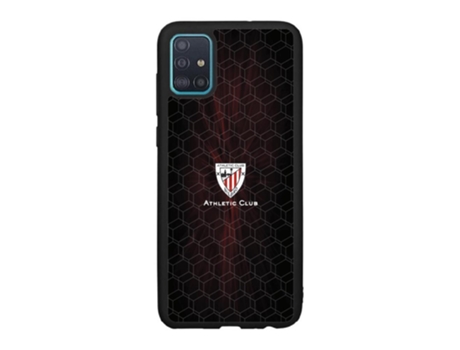 Funda Móvil Oficial Athletic Club para Samsung Galaxy A51 PHONECASES3D Piel Sintética Negro