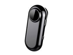Grabadora de reuniones con un solo clic, cámara deportiva de 128 GB Yizhood (negra)