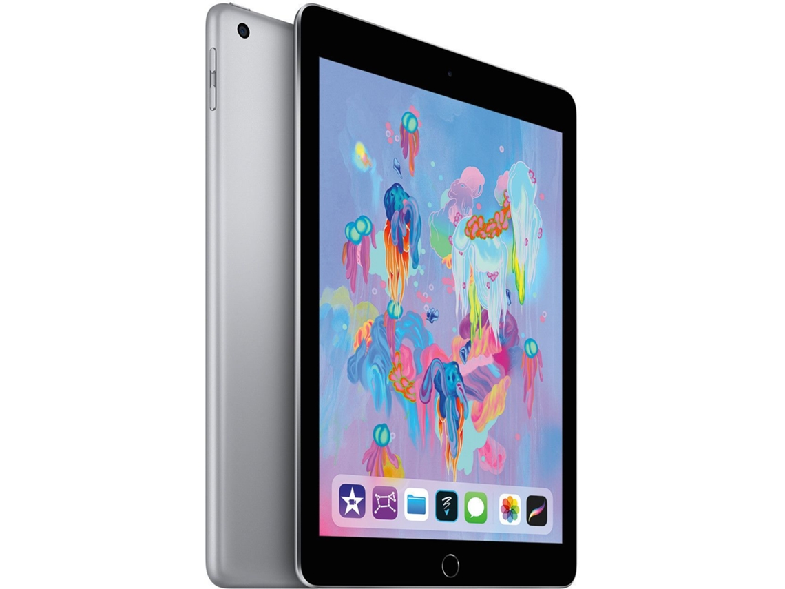 iPad 9.7 (2018) Wi-Fi APPLE (Reacondicionado Marcas Mínimas - 32 GB - Gris espacial)
