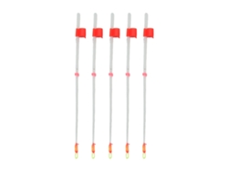 5 Piezas Mini Tip Top Caña De Pescar Para Hielo Invierno Abs 130mm Accesorio De Pesca