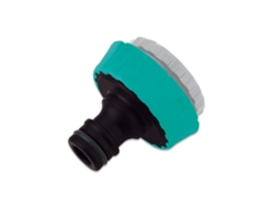 Adaptador de grifo de plástico de 1/2″ con reductor a 3/4″ BRICOFERR