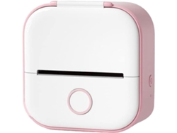 Mini Impresora Térmica Portátil Con Impresión Rápida Y Fácil De Usar (rosa)