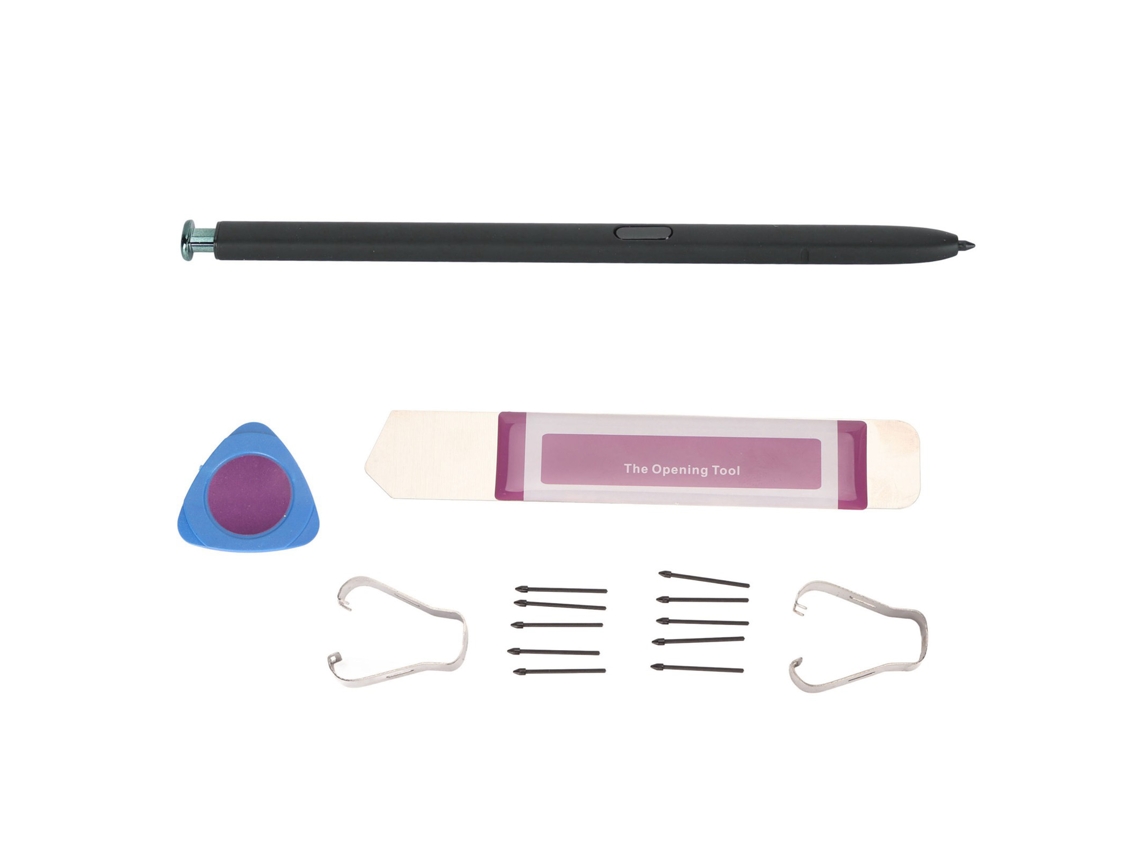 Caneta Stylus Para Galaxy S22 Ultra Com 10 Pontas De Reposição Toque Sensível Precisão Controle Verde