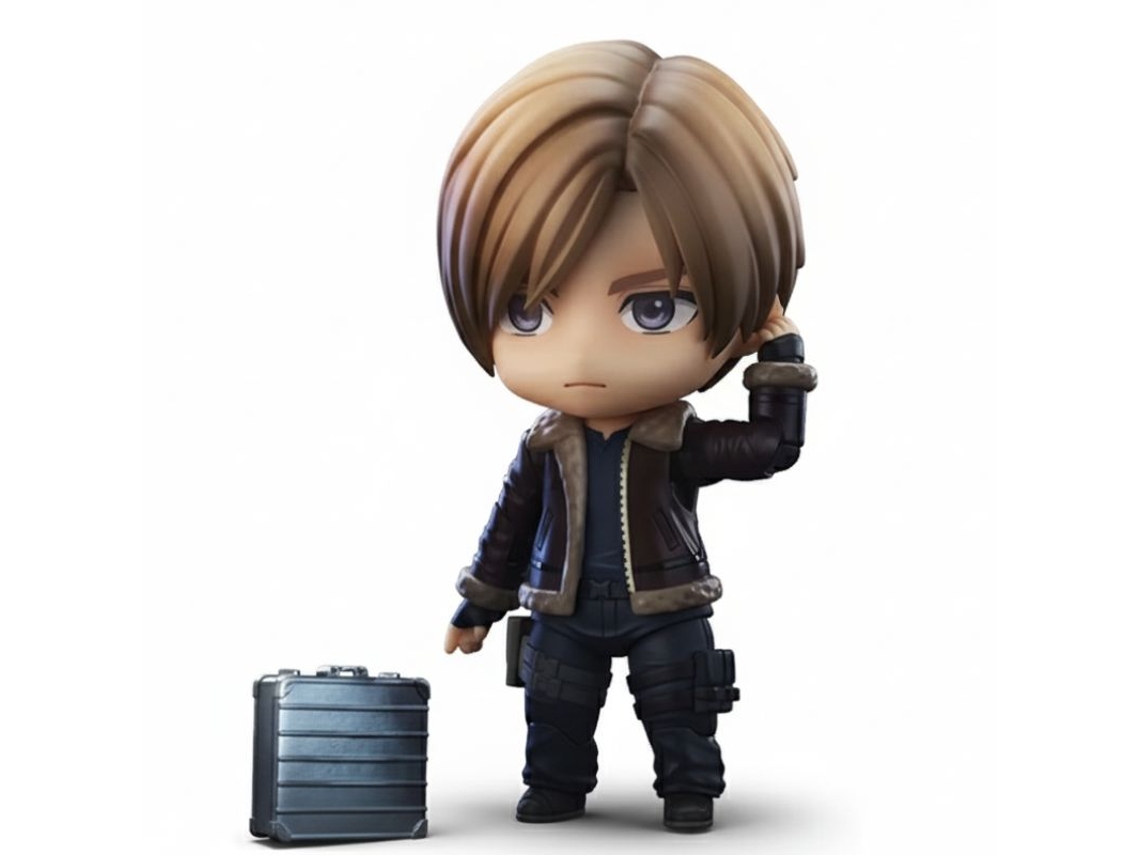 Figura de acción de Leon S. Kennedy - Resident Evil 4 | Articulada | Con accesorios