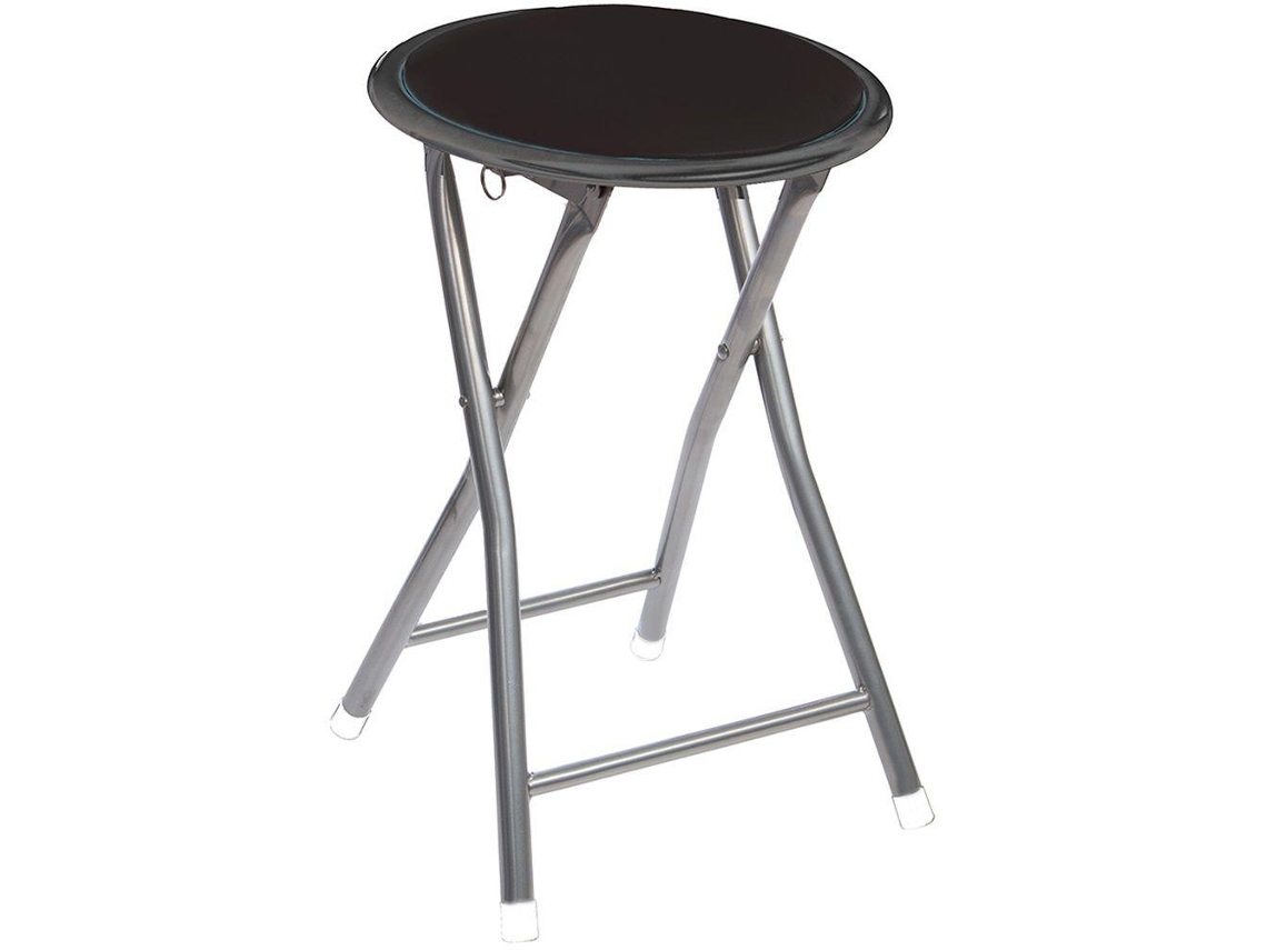 Taburete Cozinha Negro 30x30x45cm