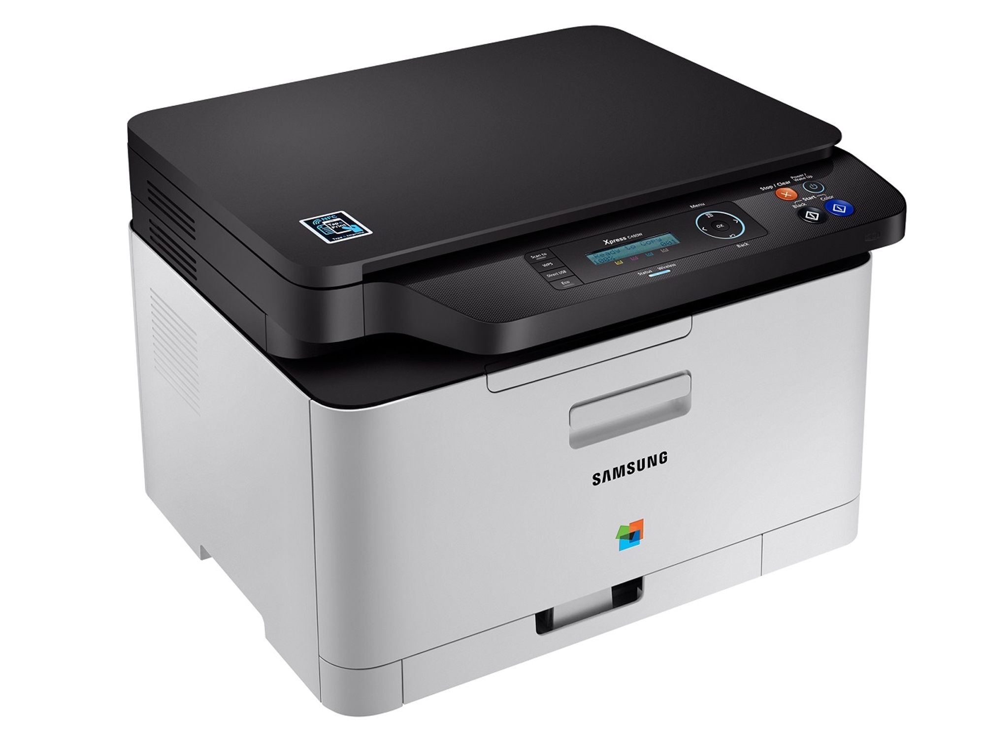 Impresora SAMSUNG SL-C480W (Multifunción - Láser Color - Wi-Fi)