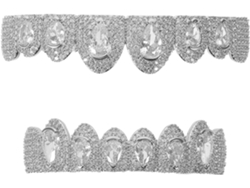 Rejilla Decorativa Ciieeo Dorada Y Verde Para Mujer Y Hombre, Tapa Superior Adornada Con Cristales.