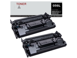 056L pack 2 toner negro compatible con Canon 3006C002 GENÉRICO