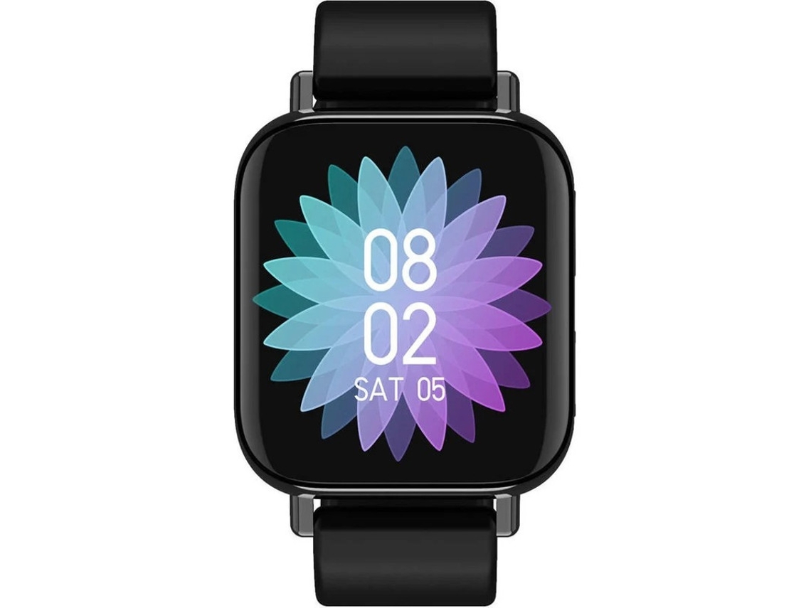 Reloj inteligente unisex M96 con Bluetooth y pantalla táctil, monitor de ritmo cardíaco y presión arterial, Bestvite (negro)