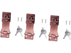 Piezas De Cerraduras Pestillo Zinc Para Puertas, Cerradura Plegable 90 Grados, Cerradura Seguridad