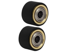 Rodillo De Sujeción De Silicona De 4 Mm X 10 14 Rueda De Rodadura, 2 Piezas Para Máquina De Grabado