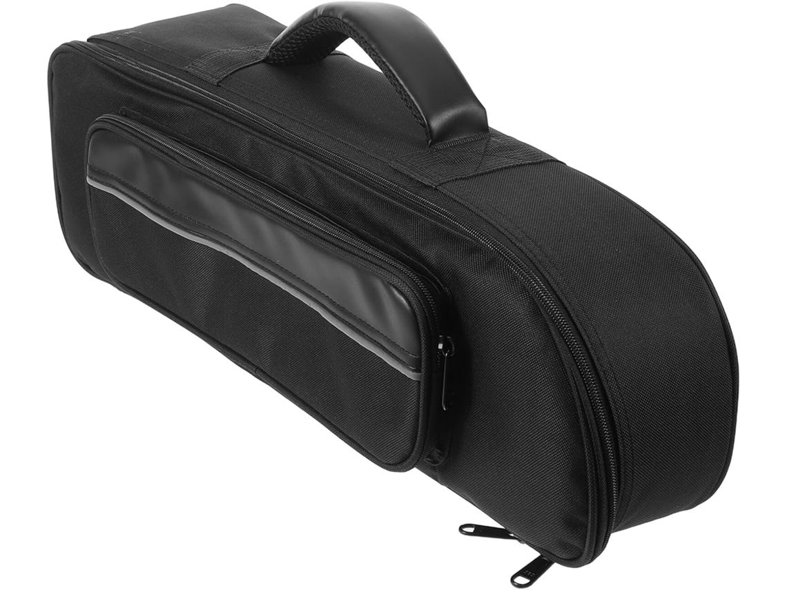 Estuche Para Trompeta De Tela Oxford Suave, Bolso Pequeño Para El Hombro Con Correa Ajustable...