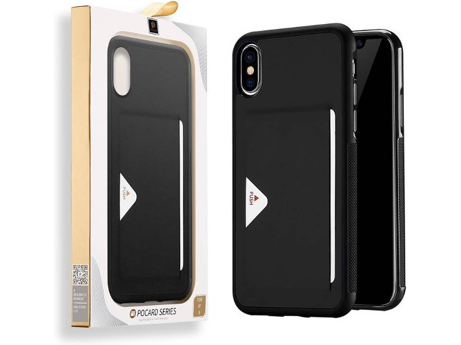 Funda iPhone XS Max WISETONY Dux Ducis-411 Negro