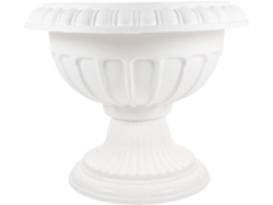 Maceta Romana De Plástico Para Balcón, Uso Interior, Dimensiones 30x25 Cm, Decoración De Bodas.