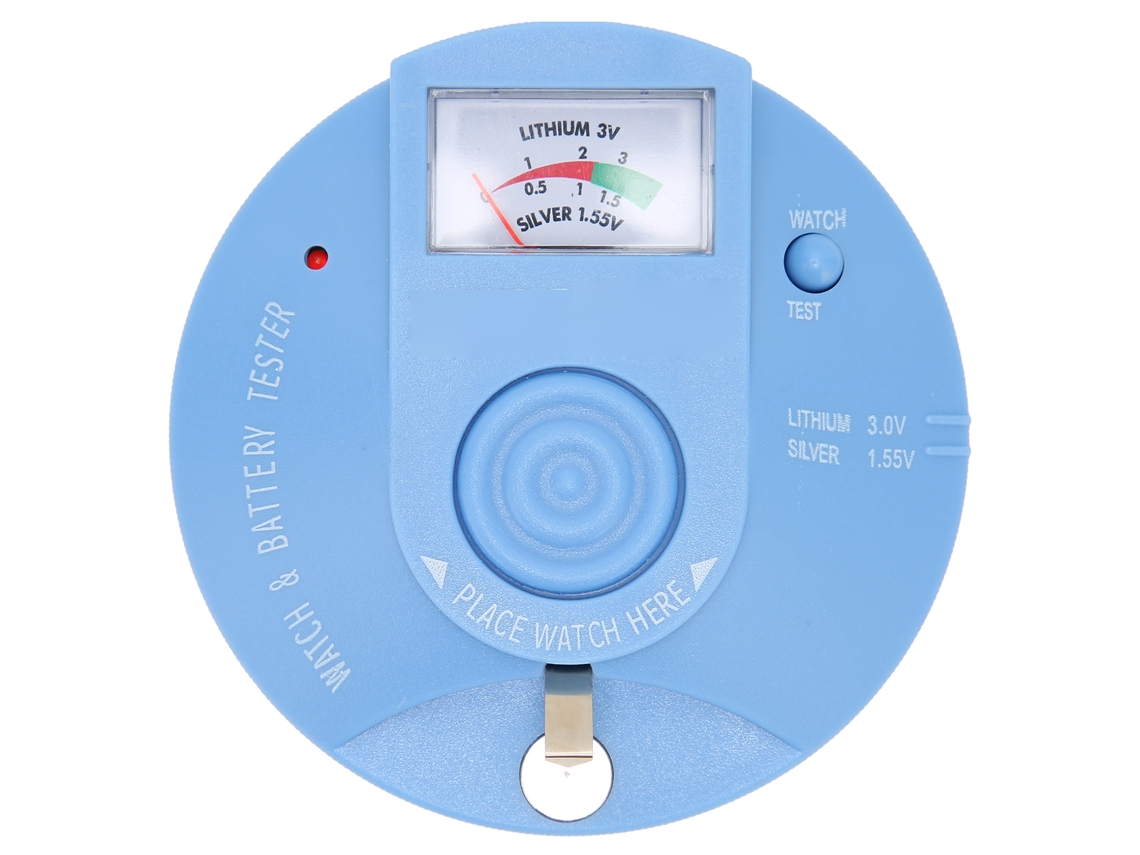 Probador de baterías con detector de movimiento de cuarzo, herramienta profesional para la reparación de relojes