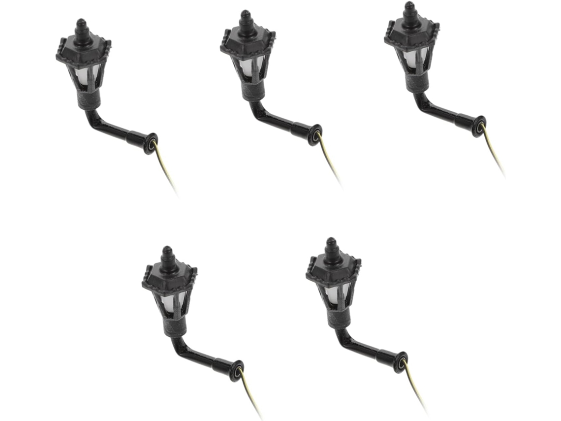 10 Mini Apliques Decorativos De Pared Modelo Lámpara De Mesa Con Arena