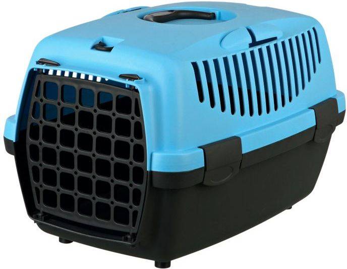 Transportín Para Perros trixie transpirable azul hasta 8 kg porte pequeño 1 2