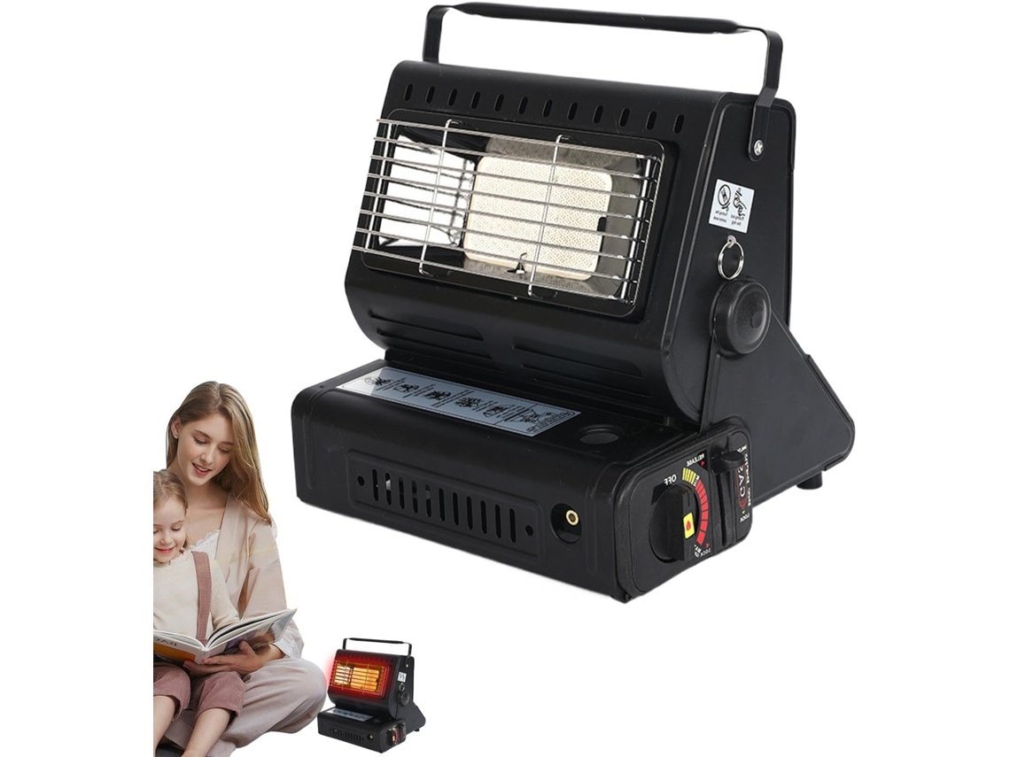 Calefactor Portátil Para Camping - Portátil, De Bajo Consumo Energético -