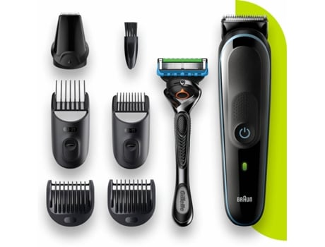 Afeitadora Multifunción BRAUN MGK S5 MGK5245 (Autonomía 100 min - Batería - 0.5 - 21 mm)
