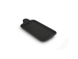 Bbq Fingers Placa para asar Aluminio fundido a presión Negro 32X16X2 Cm RISOLÌ