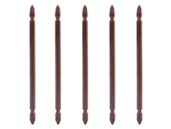 Juego de 5 puntas de destornillador de 150 mm de acero aleado, sin marca.