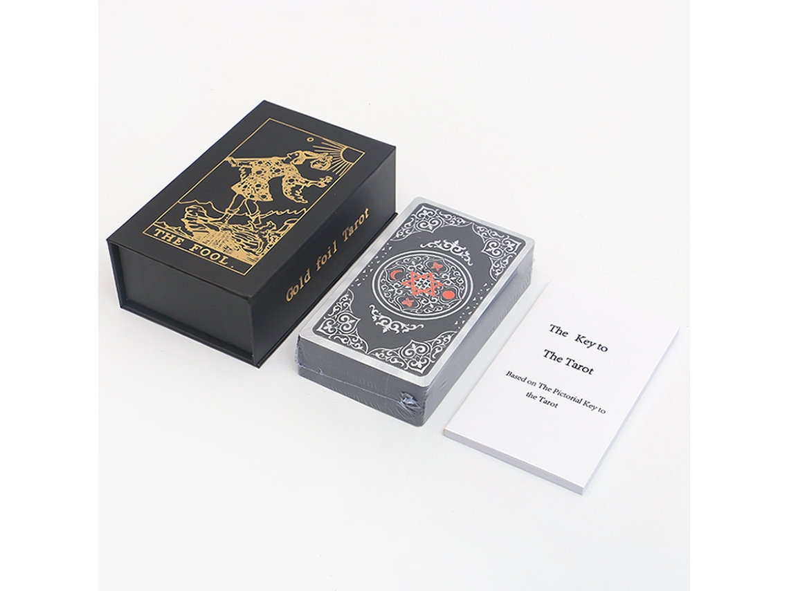 Cartas De Tarot Tótem Místico De Acción Directa, Cartas Oráculo De Pvc, Cartas Inglesas Impermeables.