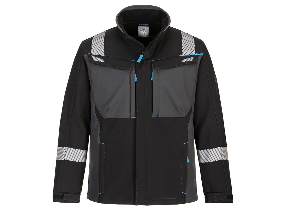 Chaqueta Softshell Wx3 Fr Modaflame Negro / Xl