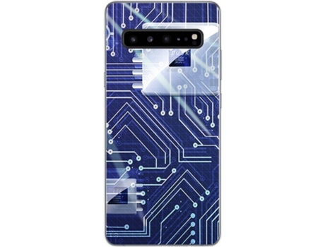 Carcasa Samsung Galaxy S10 5G TUMUNDOSMARTPHONE Circuito Multicolor