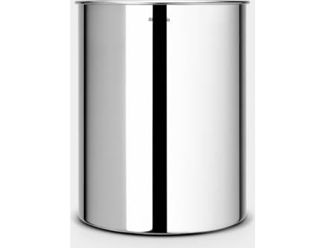 Cubos de Basura BRABANTIA Para PaPiels (Acero Inoxidable - 15 L - 33 cm)