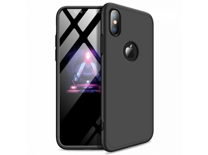 Funda iPhone XS Max FORCELL 360º Negro