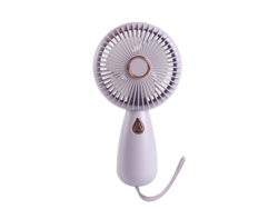 Ventilador Portátil Con Iluminación Led, Diseño Moderno, 3 Velocidades, Recargable Por Usb, Ligero Y Práctico, Fácil De Usar Y Muy Duradero.