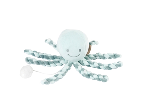 Peluche NATTOU (Polyester - Verde - 23 x 23 x 8 cm)