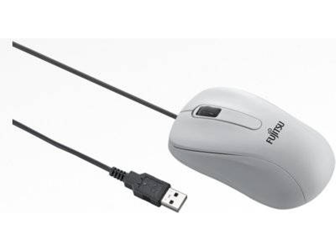Ratón FUJITSU M520 (Óptico - 1000 dpi - Negro)