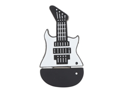 Pendrive Con Forma De Guitarra Miniatura Cómica Almacenamiento Portátil Memoria Usb 32gb