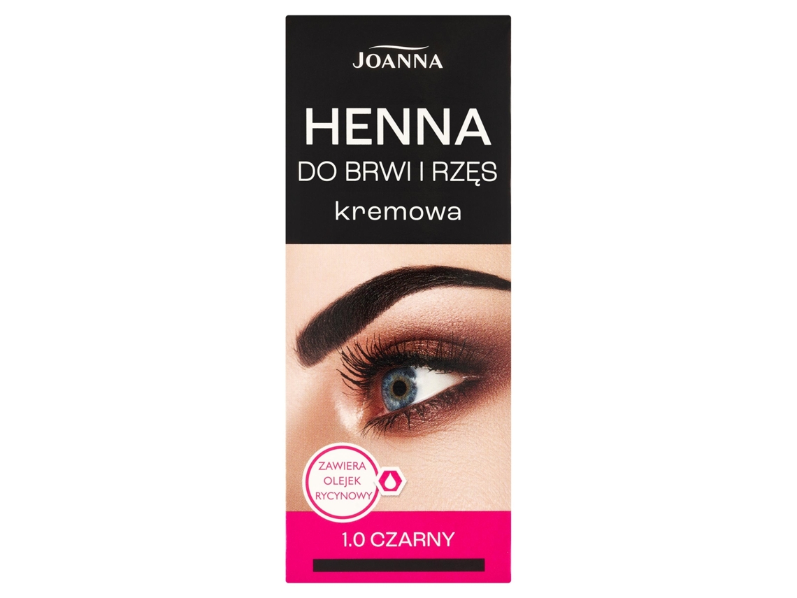 Henna para cejas y pestañas 1.0 Negro, 15 ml Joanna