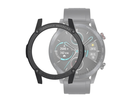 Funda protectora de TPU para reloj inteligente Huawei Honor Magic 2 de 46 mm, color: negro