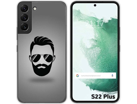 Carcasa Samsung Galaxy S22 Plus 5G TUMUNDOSMARTPHONE Dibujos Barba Multicolor