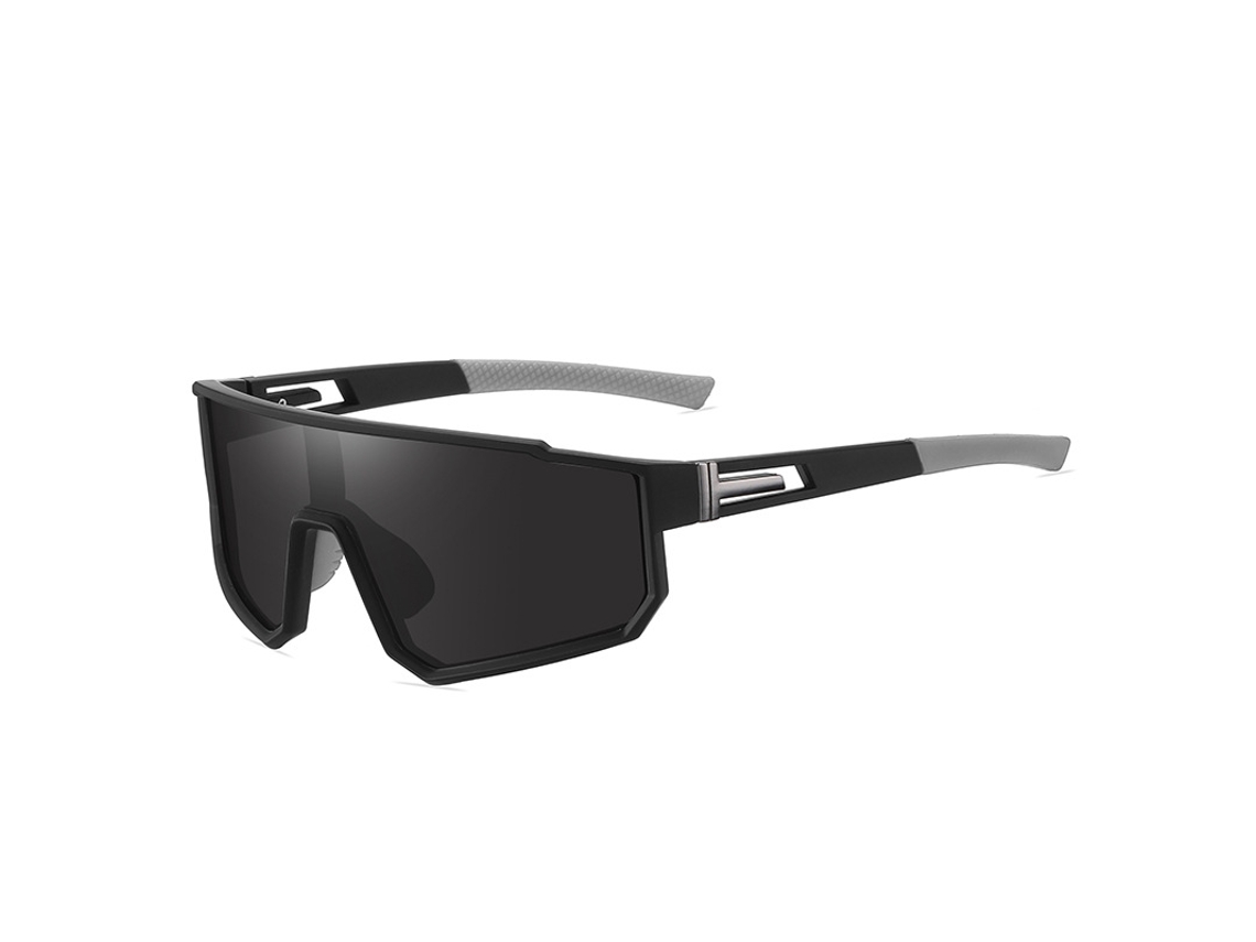 Gafas De Sol De Ciclismo Polarizadas Uv400 Gafas De Ciclismo De Bicicleta De Montaña Al Aire Libre Negro Gertiz